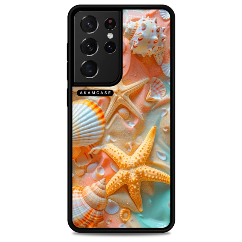 کاور آکام مدل AMC-WSGS21U-PEARL10 مناسب برای گوشی موبایل سامسونگ Galaxy S21 Ultra