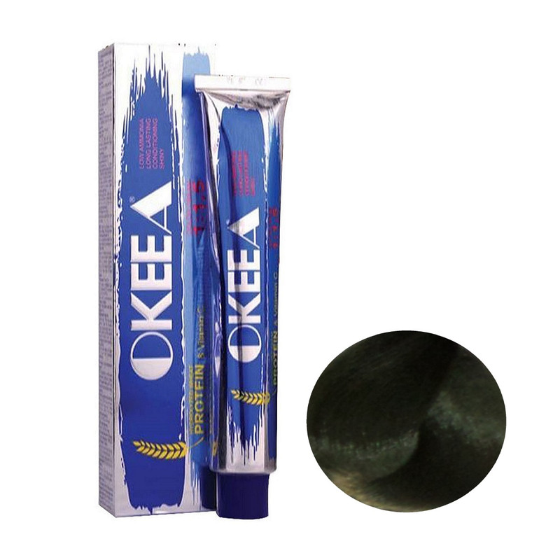 رنگ مو اوکیا شماره 7.3 حجم 200 میلی لیتر رنگ بلوند زیتونی متوسط