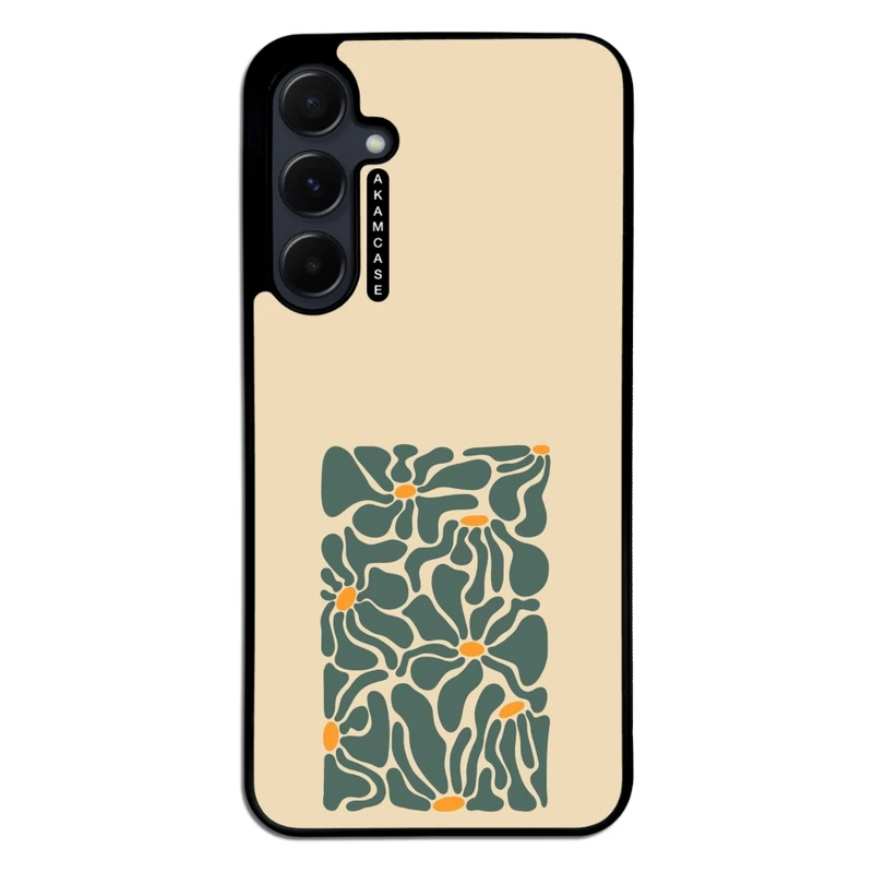 کاور آکام مدل AMC-WSGA55-FLOWERS-33 مناسب برای گوشی موبایل سامسونگ Galaxy A55