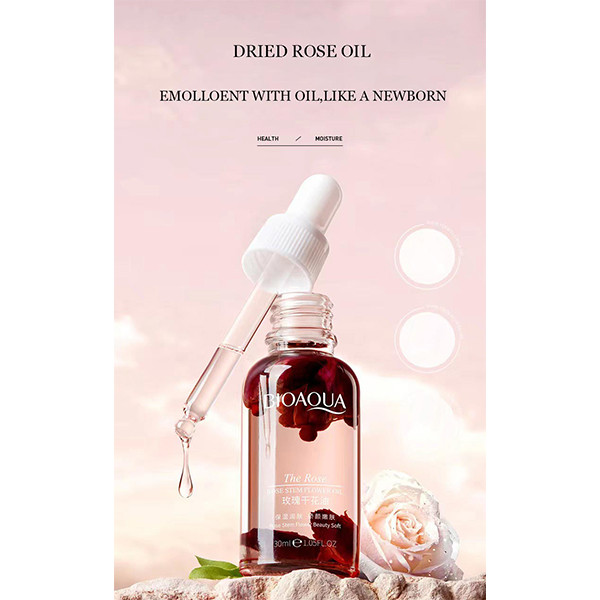 روغن صورت بایو آکوا مدل The Rose حجم 30 میلی لیتر