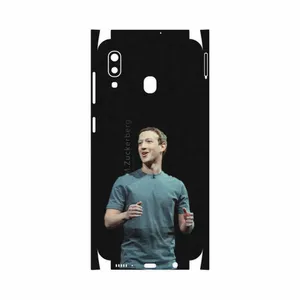 MAHOOT Mark Zuckerberg-FullSkin Cover Sticker for Samsung Galaxy A30