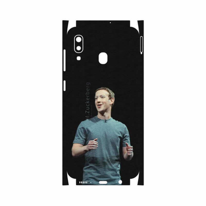 برچسب پوششی ماهوت مدل Mark Zuckerberg-FullSkin مناسب برای گوشی موبایل سامسونگ Galaxy A30