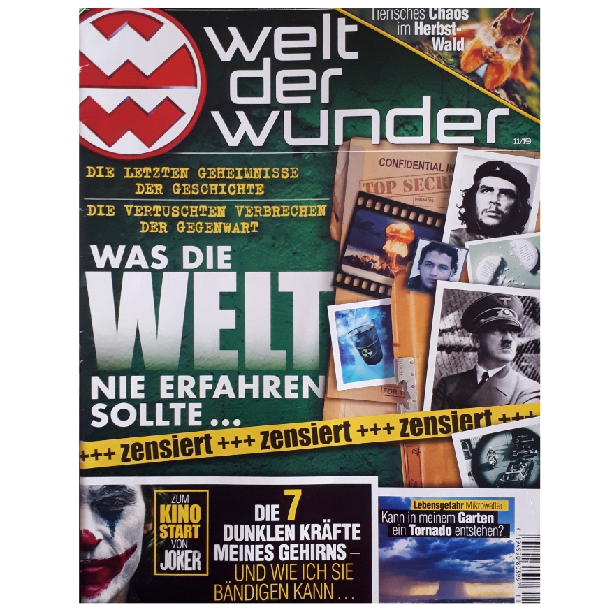 مجله Welt der Wunder نوامبر 2019