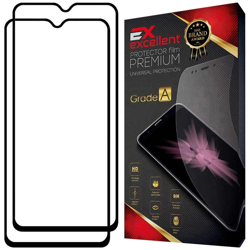 محافظ صفحه نمایش شیشه ای ایکس اکسلنت مدل XFU مناسب برای گوشی موبایل سامسونگ Galaxy A03 Core بسته دو عددی