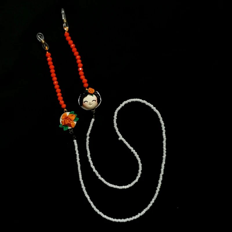 بند عینک زنانه مدل دختر عروسکی کد BE154