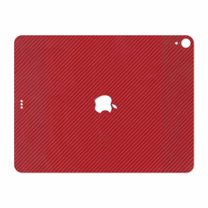 برچسب پوششی ماهوت مدل Red-Fiber مناسب برای تبلت اپل iPad Pro 12.9 (GEN 3) 2018 A1983