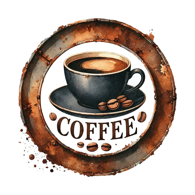 استیکر پارچه و لباس پاد آفرین مدل قهوه کد 1271