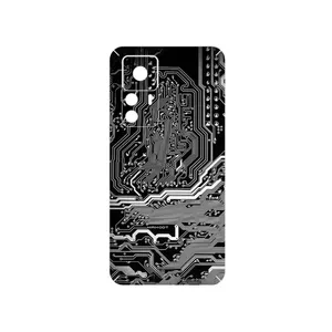 MAHOOT Black_Printed_Circuit_Board Cover Sticker for Xiaomi 12T