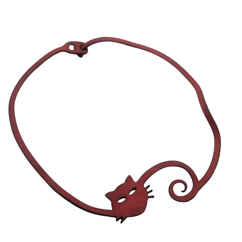 گردنبند دخترانه مدل cat G01