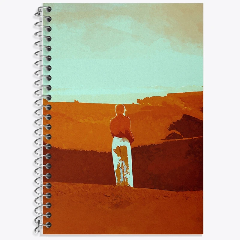 دفتر زبان 50 برگ خندالو مدل دو خط طرح مفهومی کد F1178