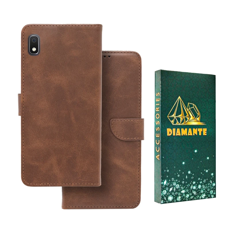 کیف کلاسوری دیامانته مدل Bors Gnمناسب برای گوشی موبایل سامسونگ Galaxy A01