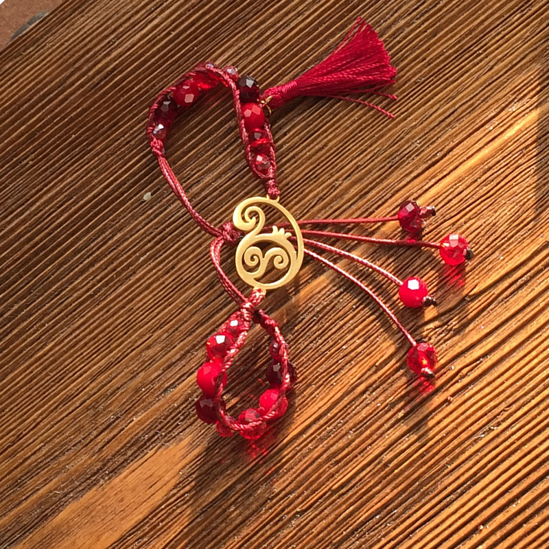 دستبند زنانه دل تافته مدل Del_YB01