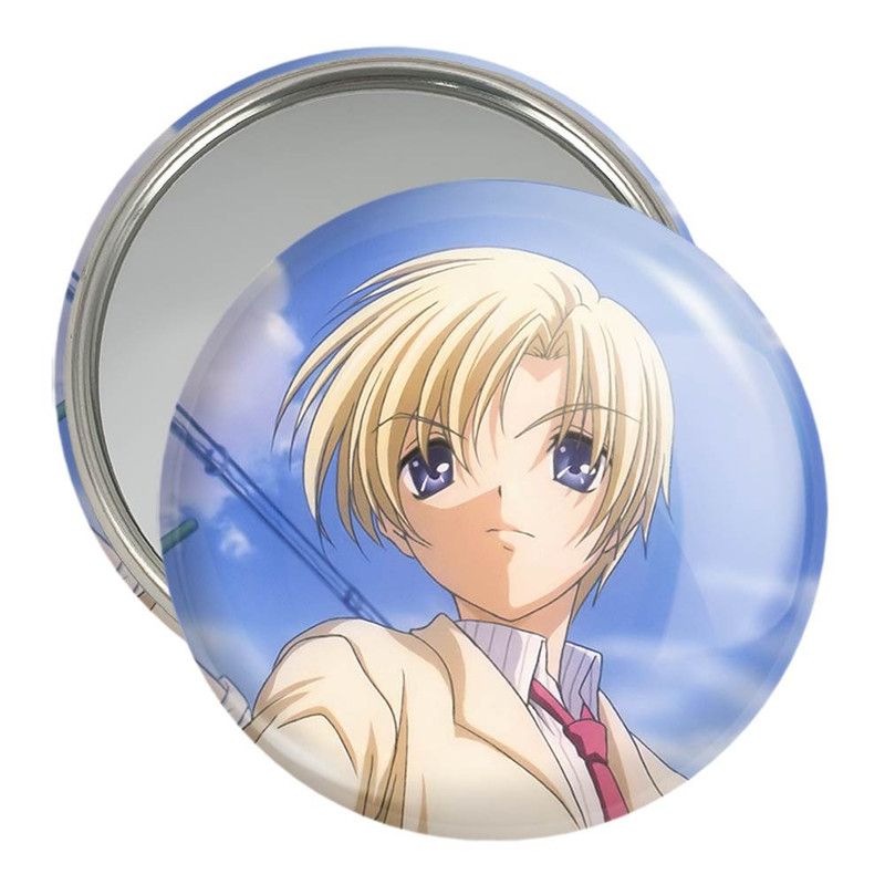 آینه جیبی خندالو مدل یوهی انیمه کلند Clenned  کد 22398