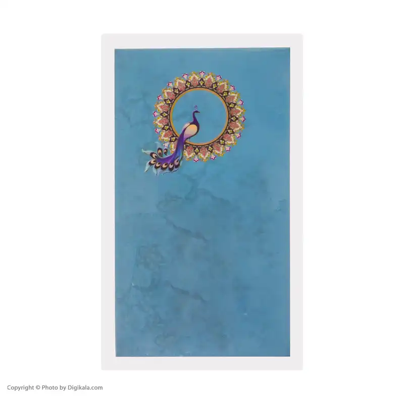 شمش طلا 18 عیار مایا ماهک مدل MM1060 طرح طاووس