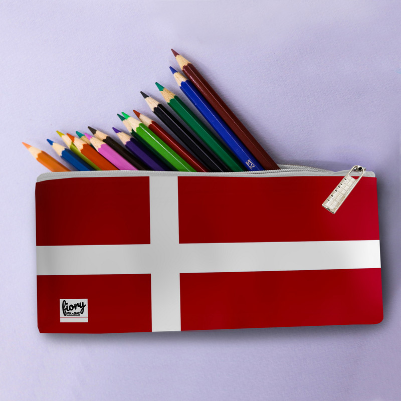 جامدادی مستر راد مدل پرچم دانمارک کد fiory 2015