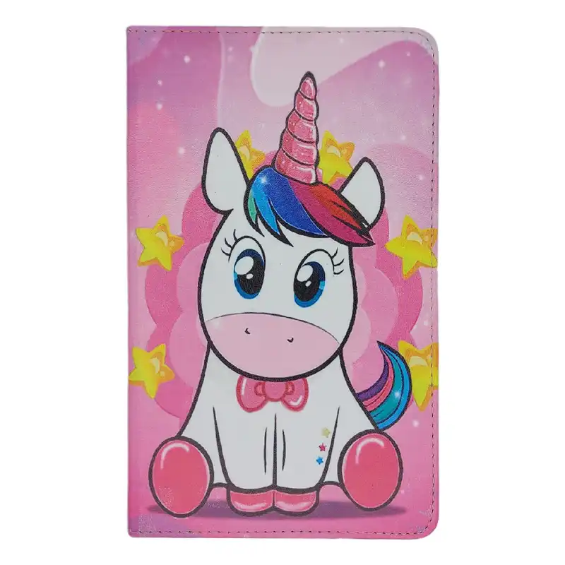 کیف کلاسوری مدل یونی کورن TB001 مناسب برای تبلت سامسونگ Galaxy Tab A7 Lite / T225