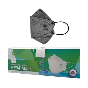 ماسک تنفسی حیات پوشش پاک مدل سه بعدی پنج لایه بسته 25 عددی