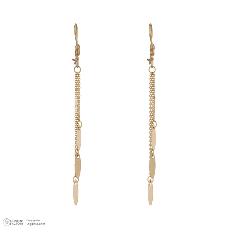 گوشواره طلا 18 عیار زنانه مایا ماهک مدل ME1182 - 2