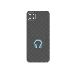 MAHOOT Minimal Headphone Icon Cover Sticker for Samsung Galaxy A22 5G