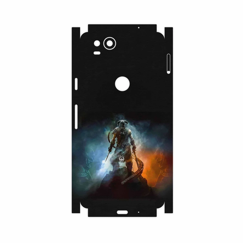 برچسب پوششی ماهوت مدل Skyrim Game Series-FullSkin مناسب برای گوشی موبایل گوگل Pixel 2