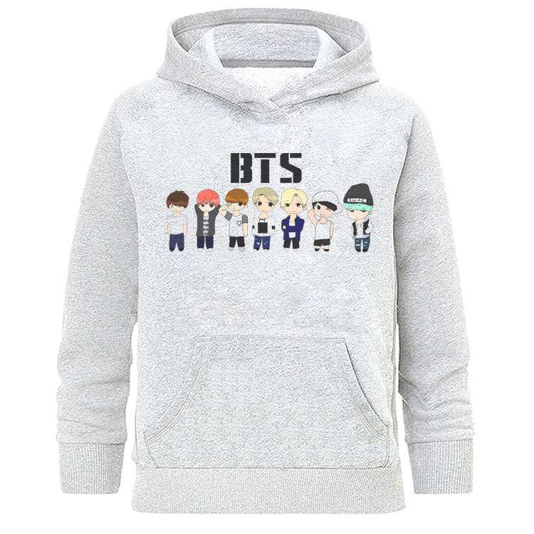 هودی زنانه طرح بی تی اس  مدل Z753