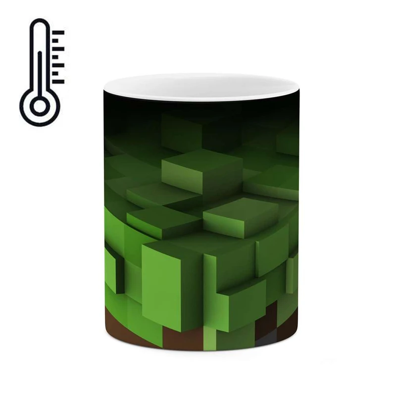 ماگ حرارتی کاکتی مدل ماینکرافت کد mgh13057