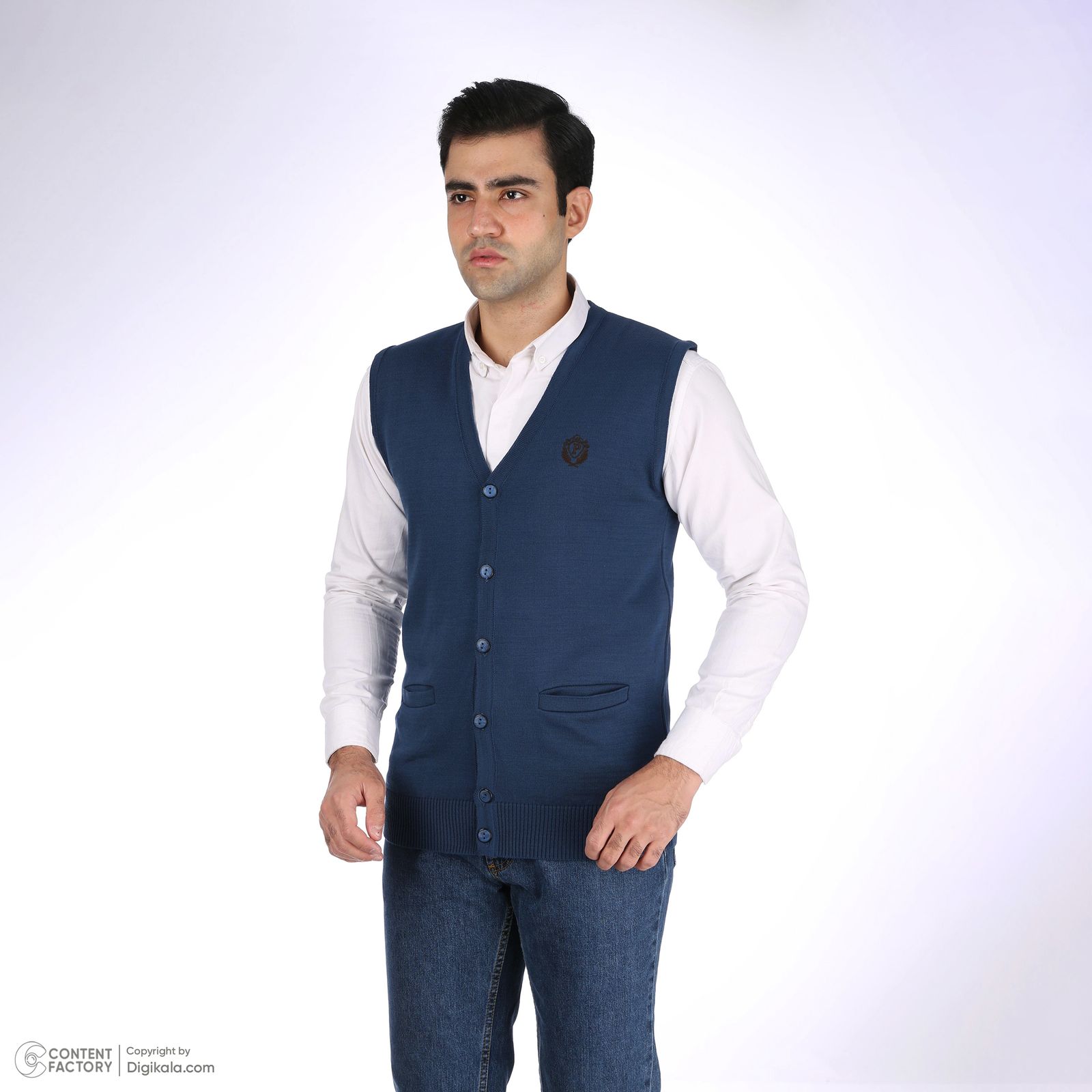 ژیله مردانه تریکو پاییزان مدل J710 - - 2