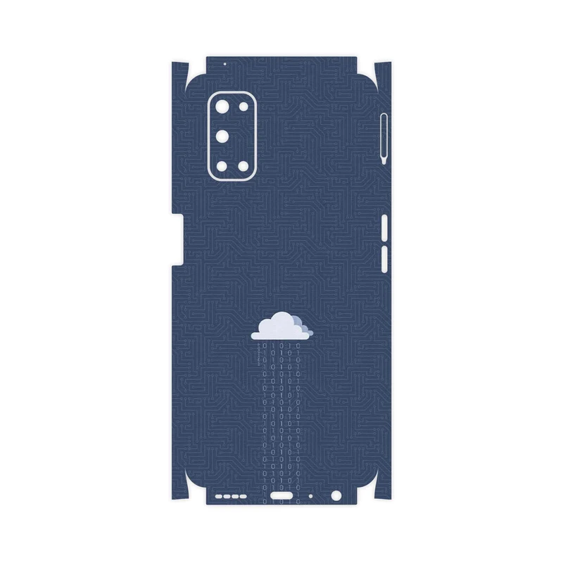 برچسب پوششی ماهوت مدل Minimal Data Cloud-FullSkin مناسب برای گوشی موبایل ریلمی 7 5G