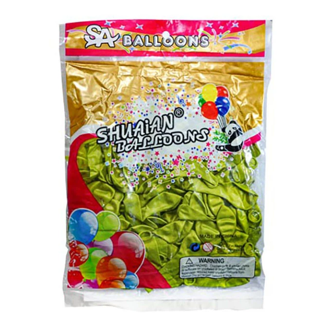 بادکنک مدل کروم پاندا پلاس کد 6 بسته 100 عددی