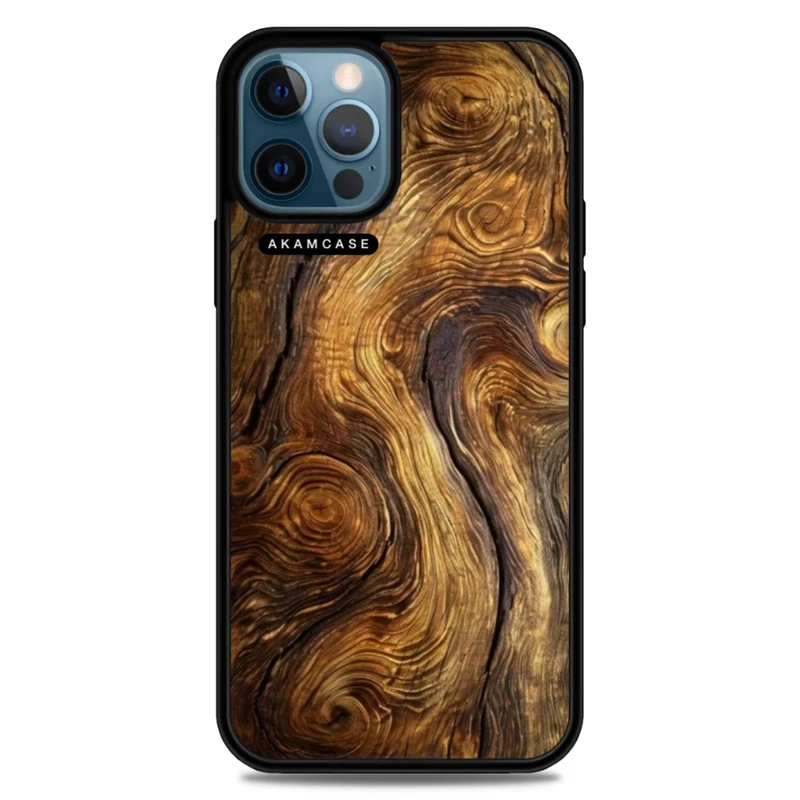 کاور آکام مدل AMC-WA12PROMAX-WOOD-26 مناسب برای گوشی موبایل اپل iPhone 12 Pro Max