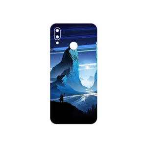 MAHOOT Blue Mountains Digital Art Cover Sticker for Huawei Nova 3e
