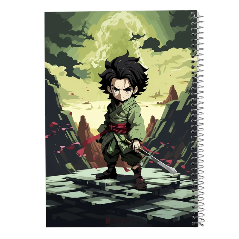 دفتر نت موسیقی 50 برگ مدوپد مدل Demon Slayer کد DF11009