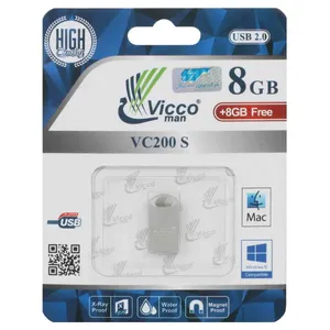 فلش مموری ویکومن مدل vc200 ظرفیت 8+8 گیگابایت