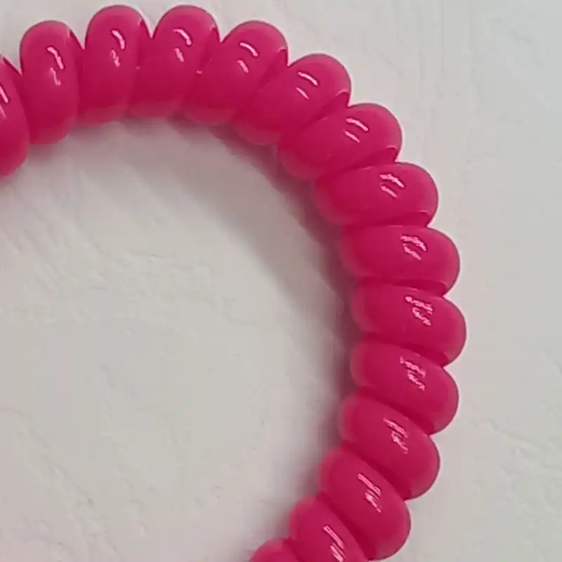 کش مو زنانه مدل سیم تلفنی طرح ساده