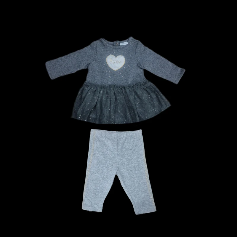 ست بلوز و شلوار دخترانه مدل قلب