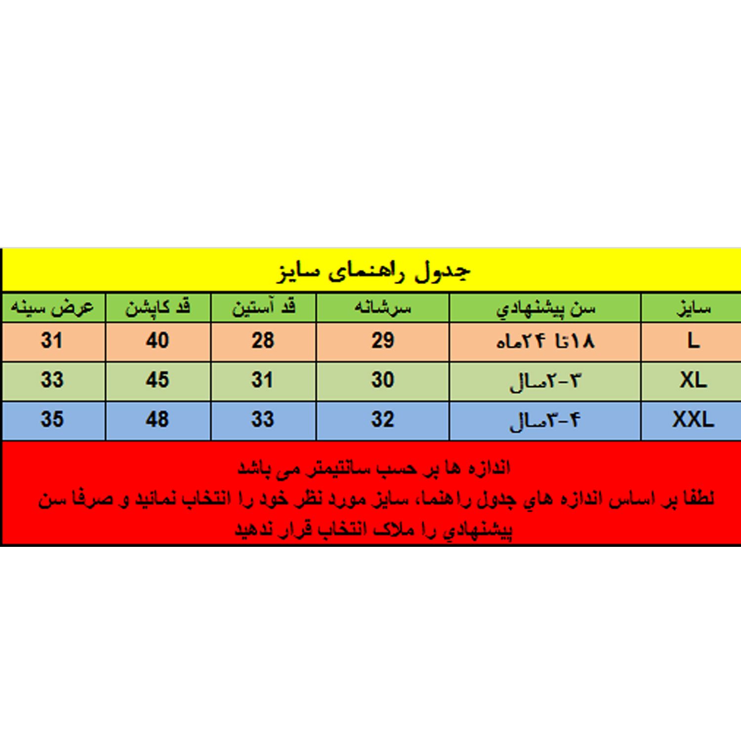 کاپشن پسرانه کد SZ-440 -  - 4