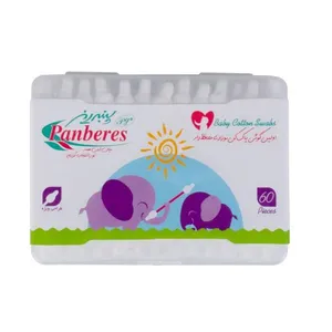 گوش پاک کن پنبه ریز مدل 001 مجموعه 6 عددی