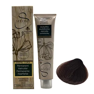 رنگ مو سلوم شماره 5.0 حجم 120 میلی لیتر رنگ قهوه ای روشن