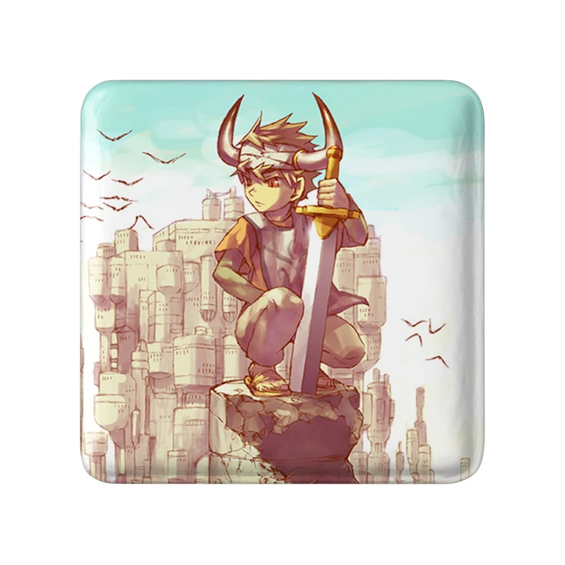 پیکسل خندالو طرح بازی ایکو (Ico) مدل مربعی کد 35572