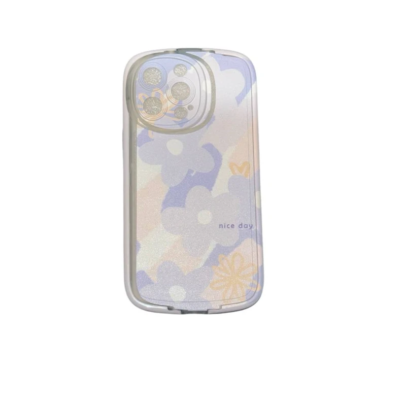 کاور طرح گل دار کد T777 مناسب برای گوشی موبایل اپل Iphone 13 pro