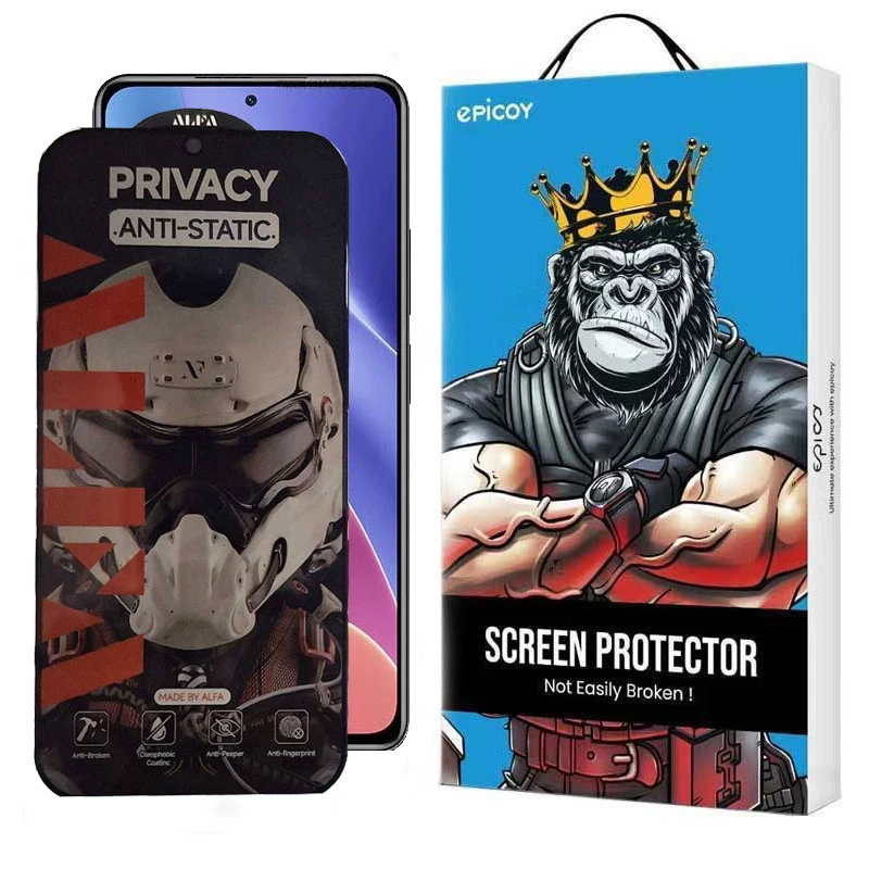 محافظ صفحه نمایش حریم شخصی اپیکوی مدل Alpha مناسب برای گوشی موبایل شیائومی Redmi K40 Ultra/ K40 Pro Plus/ K40 Gaming/ K40 Pro/ K40S/ K40