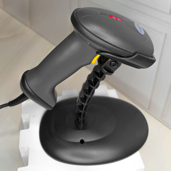 بارکد خوان تک بعدی فستر مدل فروشگاهی به همراه پایه