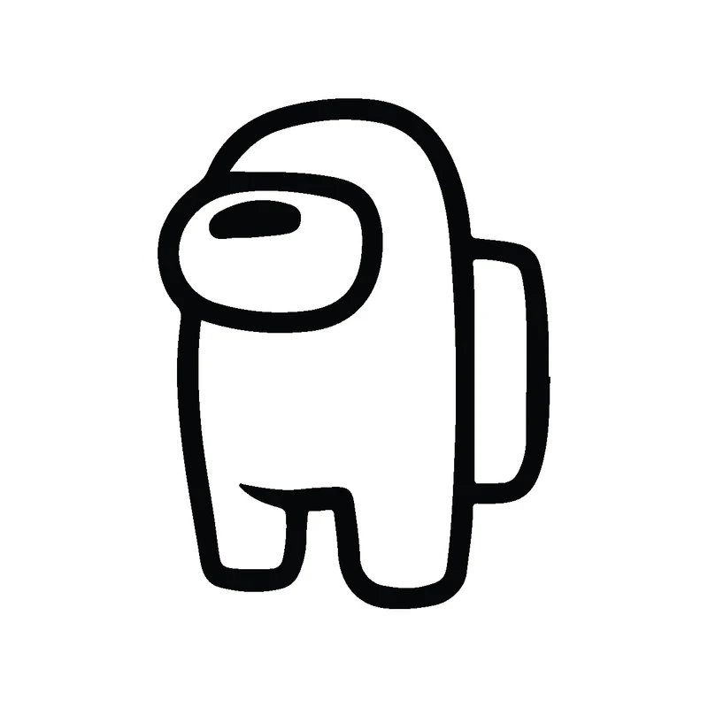 استیکر لپ تاپ طرح فضانورد کد 512