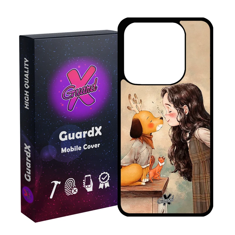 کاور گارد ایکس طرح Girl مدل 10323 مناسب برای گوشی موبایل شیائومی Redmi Note 14 4G