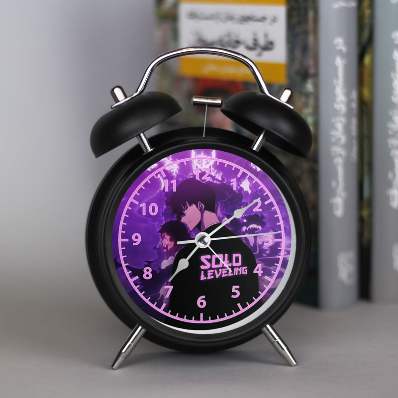 ساعت رومیزی طرح انیمه سولو لولینگ Solo Leveling کد 8561