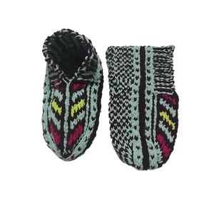 پاپوش بافتنی مدل سرو کد 00039 بسته 2 عددی