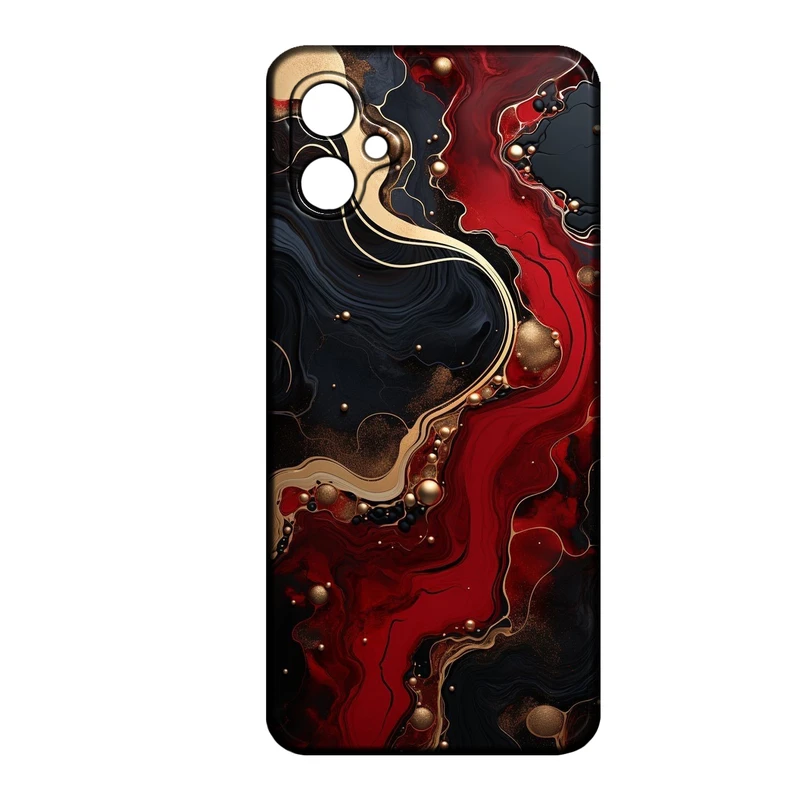 کاور طرح ماربل کد 406 مناسب برای گوشی موبایل سامسونگ Galaxy A07