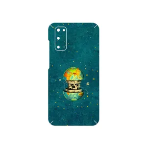 MAHOOT Collage of Earth Face Cover Sticker for Samsung Galaxy S20