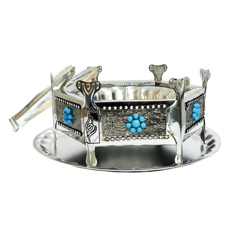 منقل اسپند دودکن آبان مدل شاهانه مجموعه 3 عددی