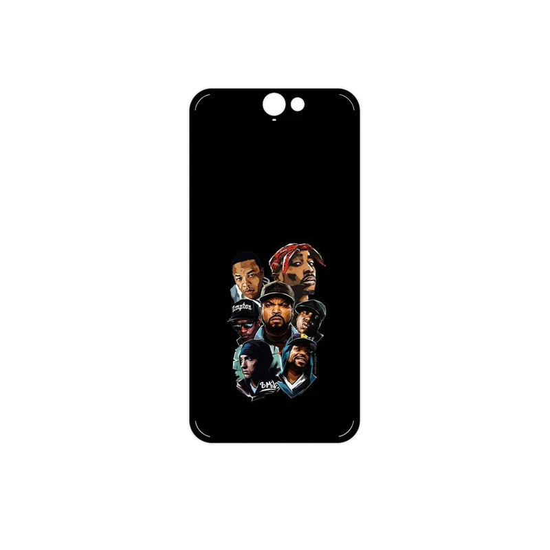 برچسب پوششی ماهوت مدل Great Rappers Digital Art مناسب برای گوشی موبایل اچ تی سی One A9